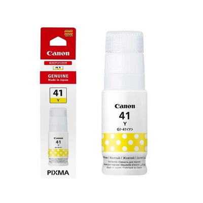 Контейнер с чернилами CANON GI-41 Y для PIXMA G1420/G2420/G3420/G2460/G3460 желтый (4545c001)