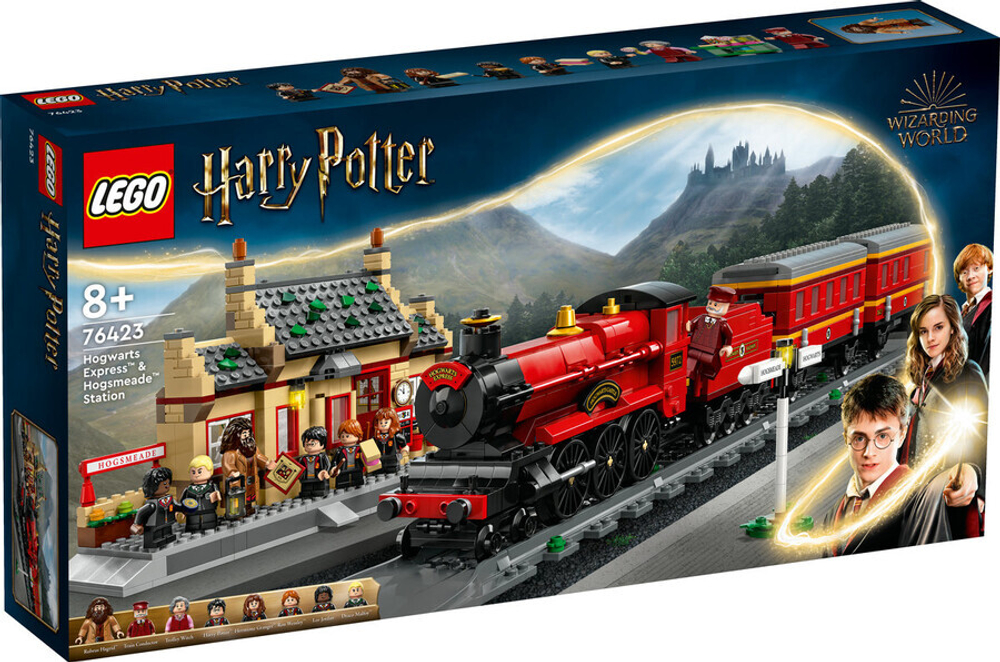 Конструктор LEGO Harry Potter 76423 Хогвартс-экспресс и станция Хогсмид