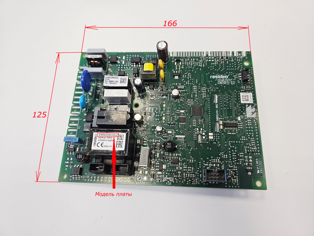 Электронная плата (S4962DM3052) для BAXI Eco Life/Eco Star/Eco Compact/Eco-5 Compact/Main-5 (арт. 7816168, 766487600, 766077600, 711476200)
