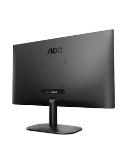 23,8" AOC 24B2XHM2 1920x1080, WLED, 16:9, VA, 250cd, 3000:1, 20M:1, 5ms, 178/178, D-Sub, HDMI, 75Hz, Tilt, Внеш, VESA, Black, 3y