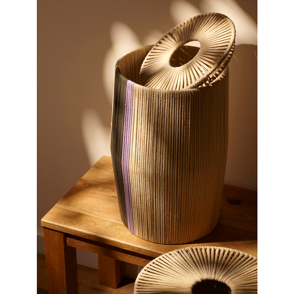 Корзина плетеная conga grey из коллекции ethnic, размер m