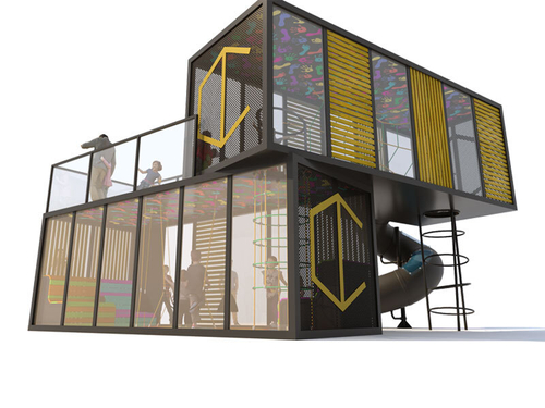 Игровой комплекс СТРОЙКА УРБАН 2 cегмента