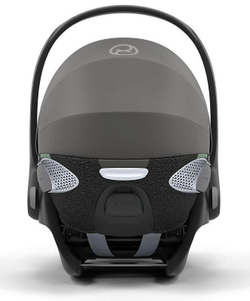 Коляска 3 в 1 Cybex Priam IV Matt Black complete и автокресло Cloud T i-Size Mirage Grey Cozy Beige