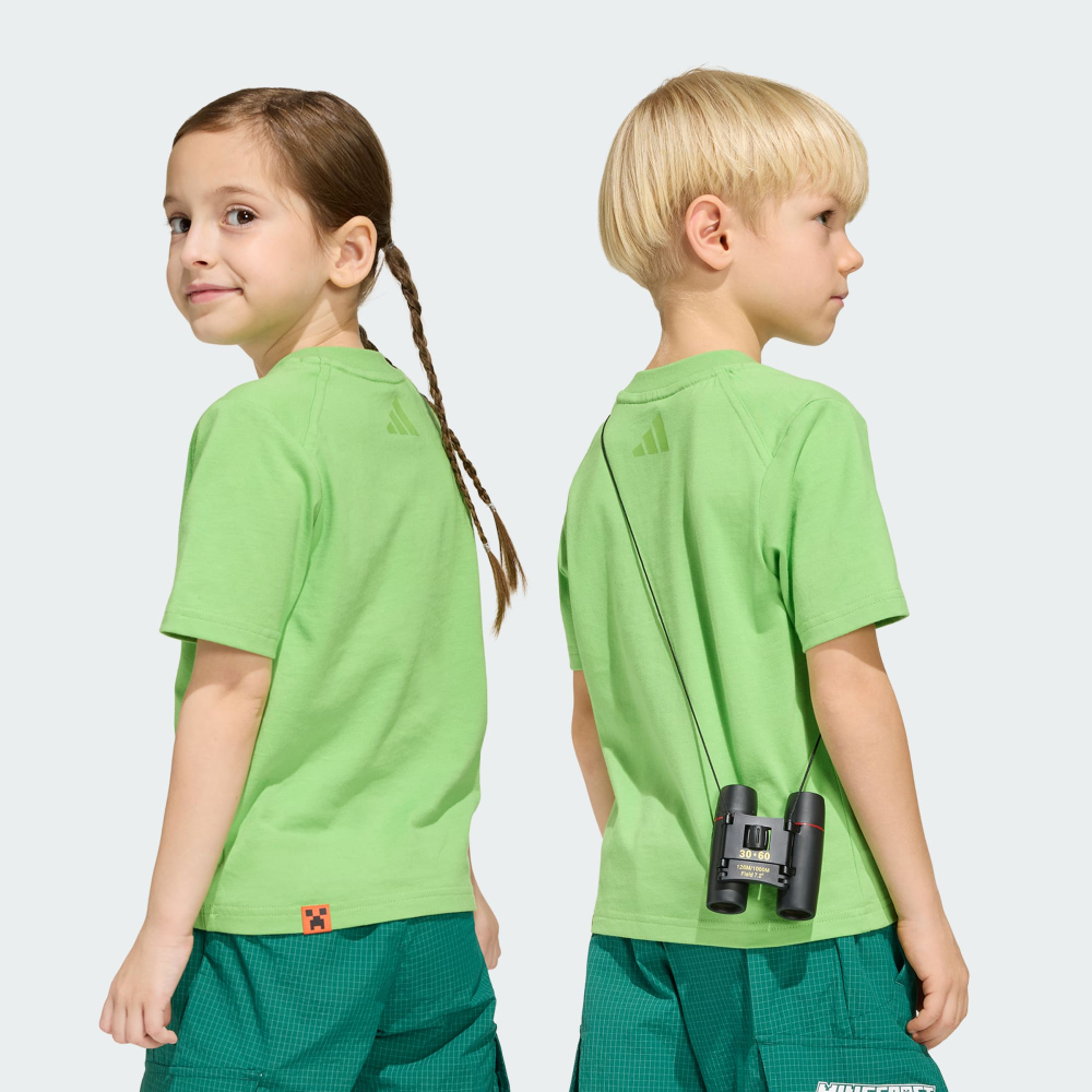 Adidas Футболка Minecraft, лаймовый