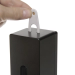 Дозатор для жидкого мыла настенный 400 мл серый ZA607G