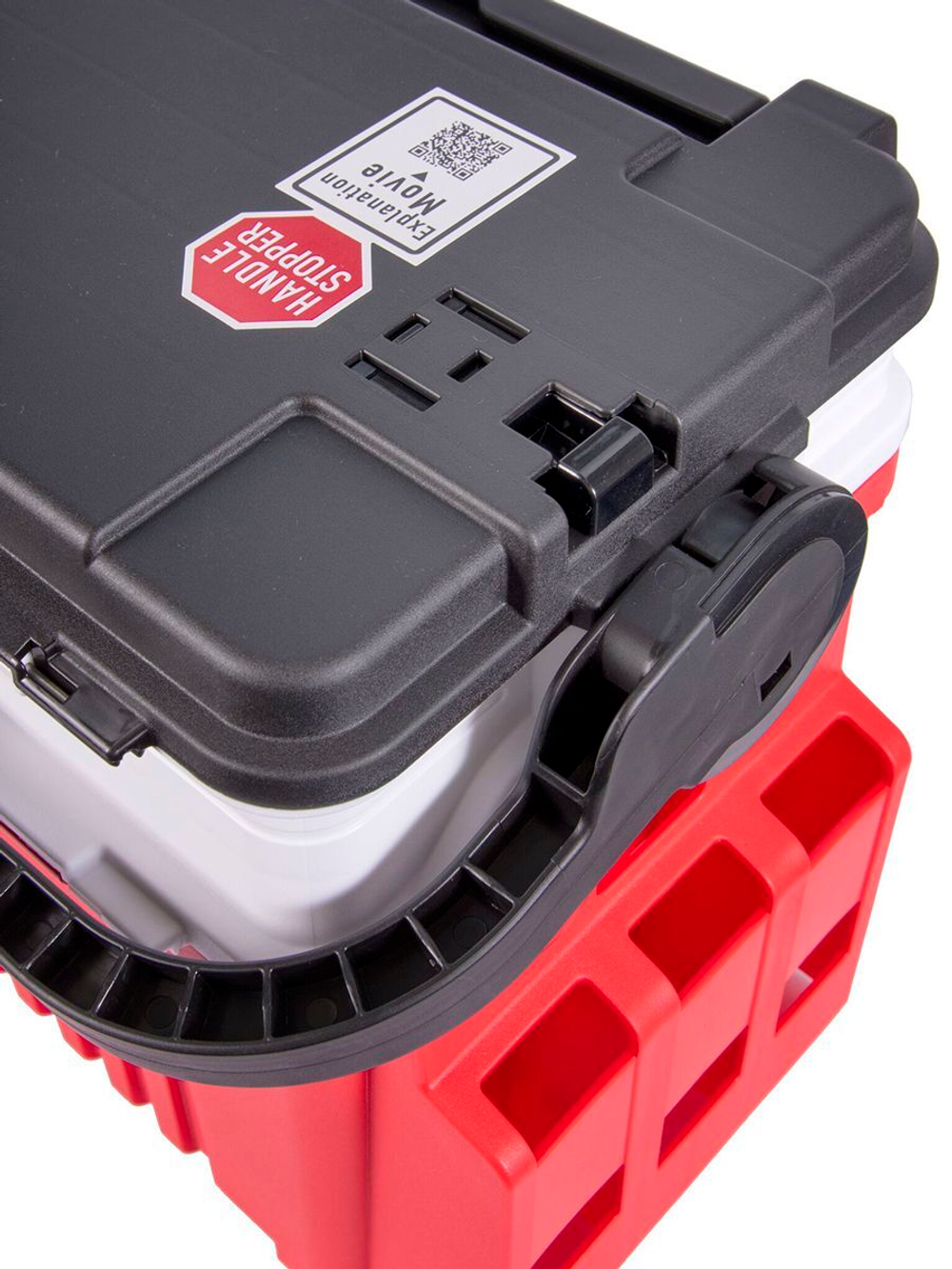 Ящик рыболовный Meiho Versus x Lucky John VS-7070N Red 434x233x280