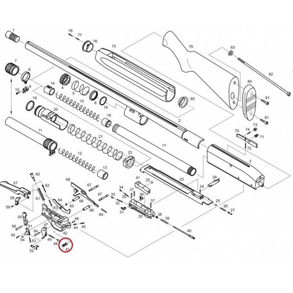 Предохранитель МР-153, ИжМех