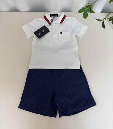 Детский костюм шорты и поло Gucci