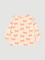 Лонгслив оверсайз Mjölk Бантики