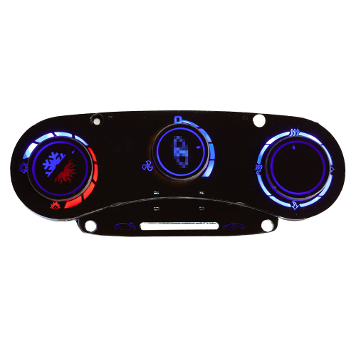 Ручки управления блоком отопителя для лада гранта с Синей подсветкой v2