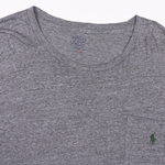 Темно-серый лонгслив Polo Ralph Lauren с карманом на груди, 5XL