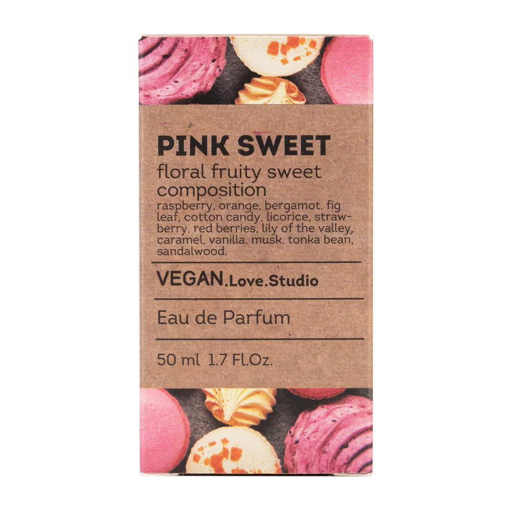 Вода парфюмерная Vegan Love Studio Pink Sweet (Веган Лав Студио Пинк Свит) – 50ml for women