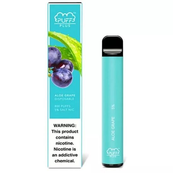 Puff Bar PLUS 800 2.0% SE Aloe Grape (алое-виноград)