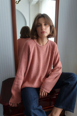 джемпер NIYOLA лососево-розовый