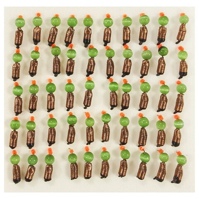 Мормышки Ручейник d 3мм. 0.7гр. Вольфрам. Кошачий глаз М/Ч(набор 10 штук)