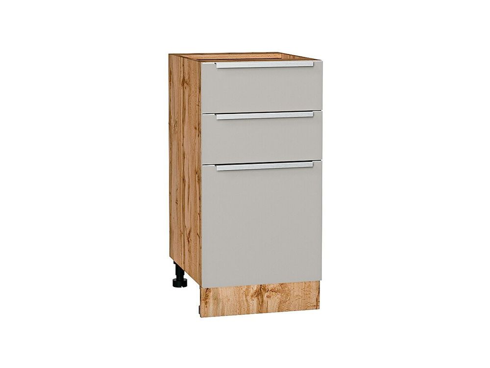 Шкаф нижний с 3-мя ящиками Фьюжн