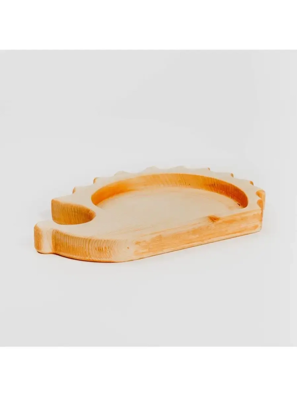 Деревянная менажница "Ежик" из кедра