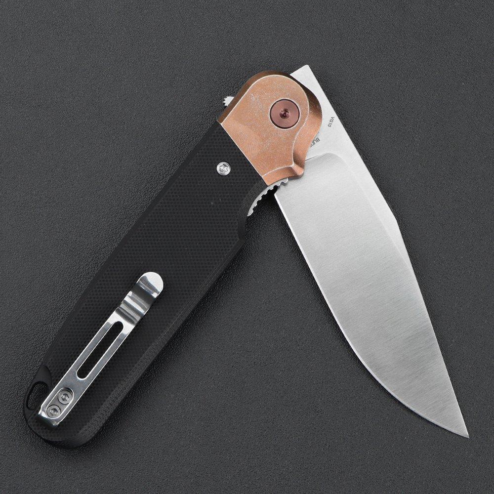 Нож складной Rapax Buddy Black G10 Satin