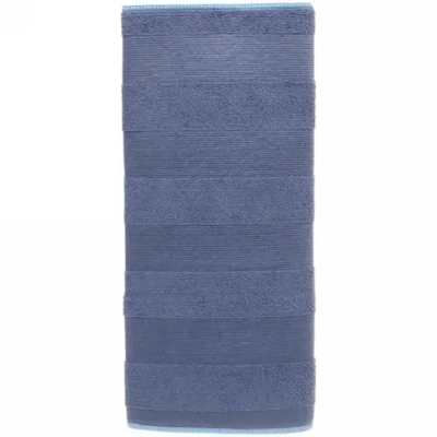 Коврик для сушки посуды 38*50см «Полоски» голубой