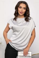 Блуза Маркиза (серая) Б14147-30М LT Collection