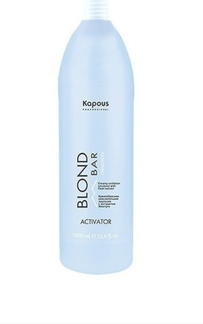 Kapous Кремообразная окислительная эмульсия «Blond Cremoxon» с экстрактом Жемчуга“Blond Bar” Активатор, 1000 мл*