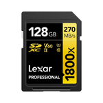 Карта памяти Lexar SDXC 128GB Professional 1800x UHS-II 270/180 Мб/с, U3 V60