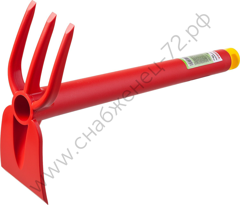 GRINDA 75 мм, 3 зубца, нейлоновая, мотыга-рыхлитель (421315)