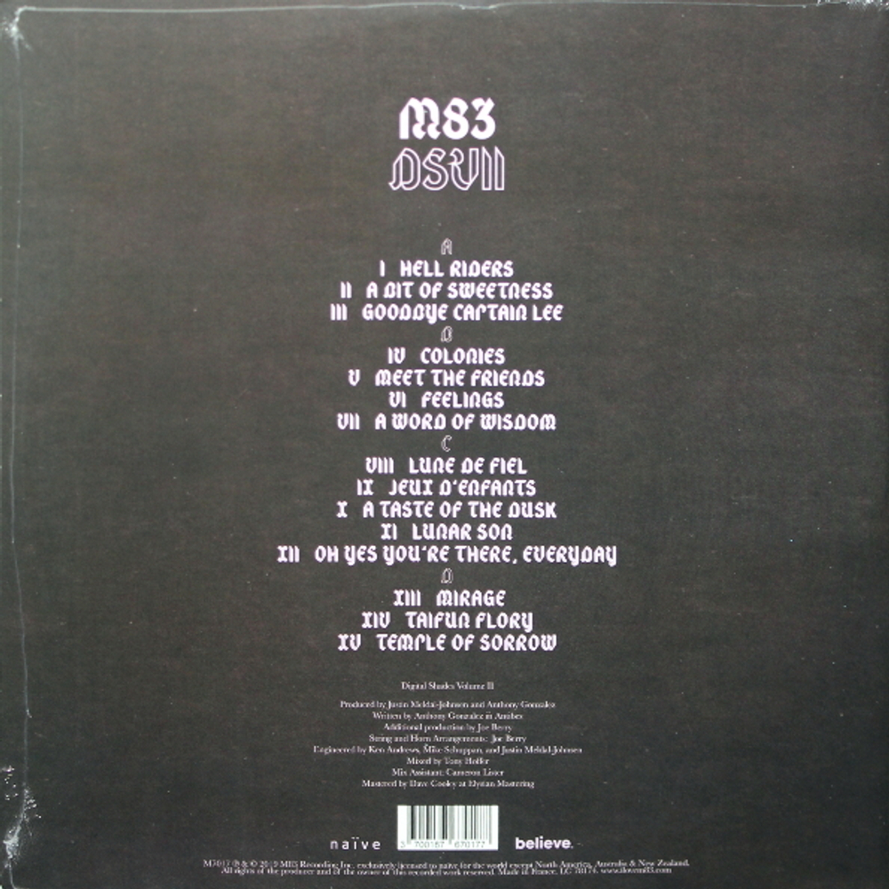M83 / DSVII (Coloured Vinyl)(2LP)