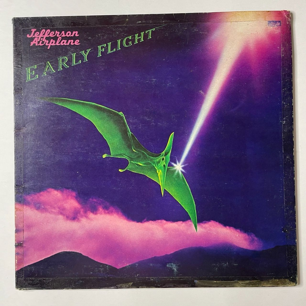 Винтажная виниловая пластинка LP Jefferson Airplane Early Flight (UK 1974)