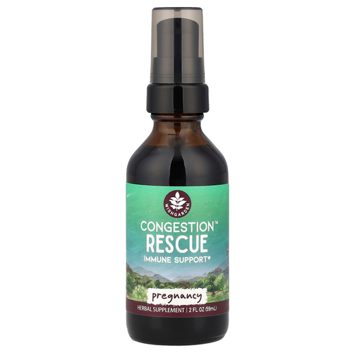 WishGarden Herbs, Congestion ™ Rescue, для беременных, 59 мл (2 жидк. Унции)