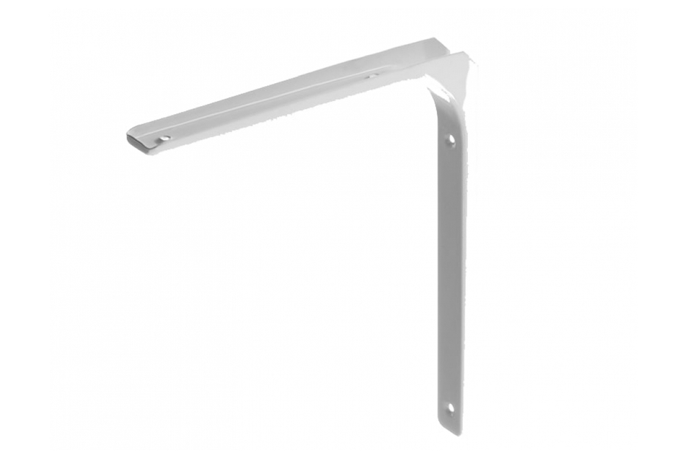 Уголок-кронштейн STAYER MASTER 125x150x1,2мм, белый 37410-1