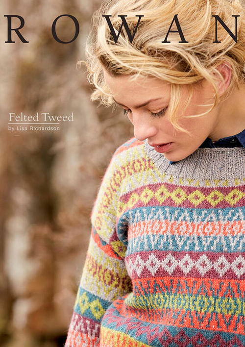 Брошюра Rowan "Felted Tweed", дизайнер Lisa Richardson