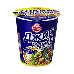 Лапша Ottogi Джин Рамен неострый вкус 65 г