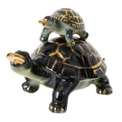 GAEM Фигурка декоративная "Черепахи", L9 W5 H5,5 см