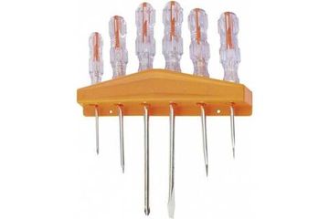 Набор отверток SPARTA Crystal PH0х75, PH1х100, PH2х150, SL4х75 ,SL5х100, SL6х150 6 шт. 134051