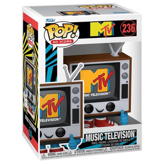 Фигурка Funko POP! Icons MTV MTV Logo (236) 82663 / Фигурка Фанко ПОП! в виде логотипа MTV
