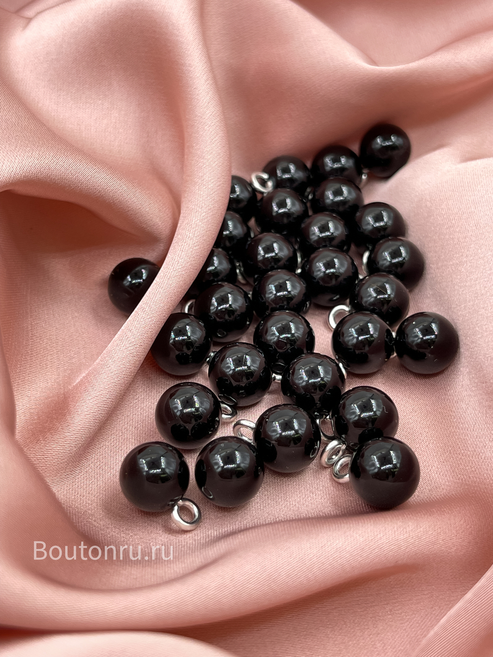 Пуговицы Черные Жемчужные5