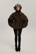 Бомбер двусторонний из вельвета