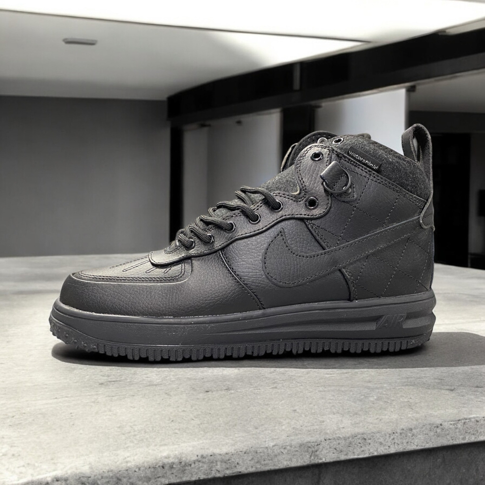 Nike Air Force 1 Anthracite • Duckboot Leather Black