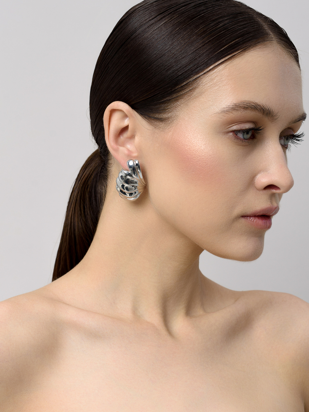 Серьги "Angel's wing" Silver