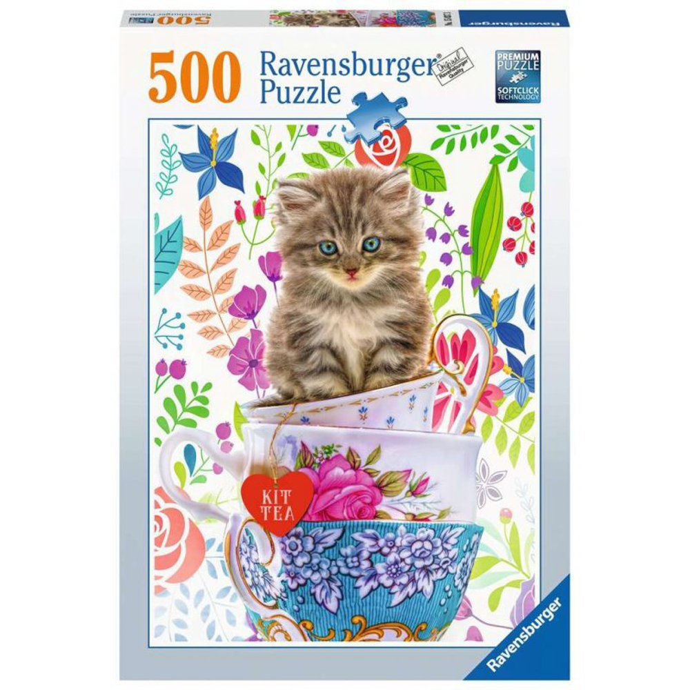Ravensburger - Пазл Котята в стаканчике 500 шт. 150373