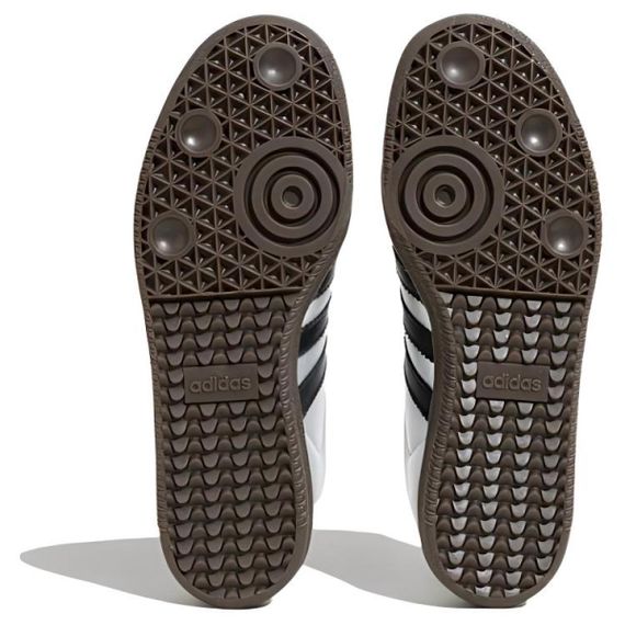 Кроссовки adidas originals SAMBA OG для скейтбординга Низкое метал-лическое серебро/Черный Женски