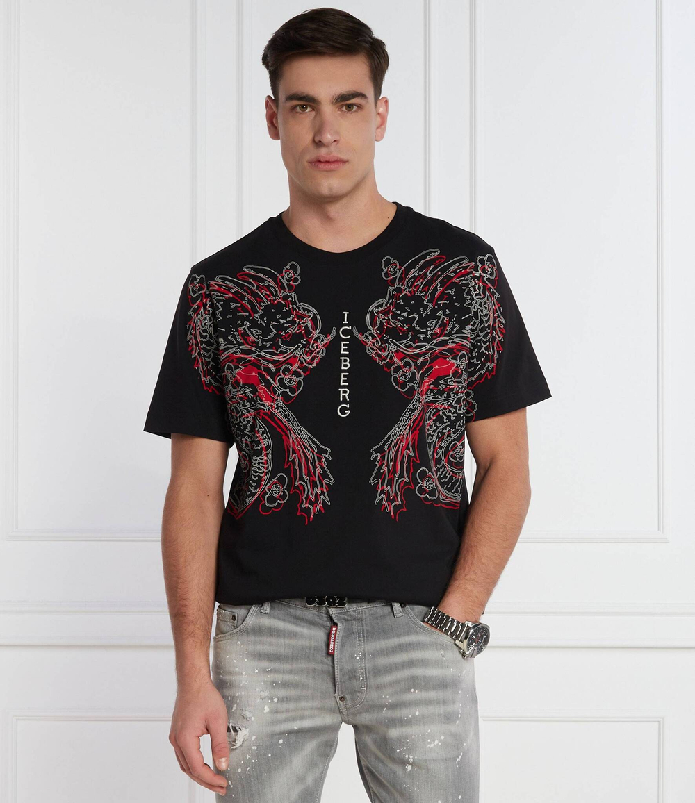 Футболка Iceberg - черный(242 I1P F02E 6325)