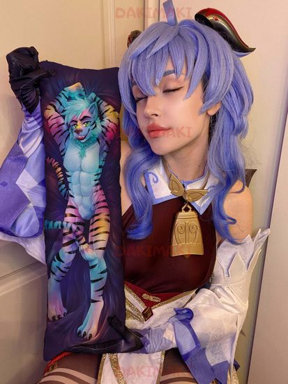 Мини дакимакура Фурри из Фурри арт. M0676, 60х20 см