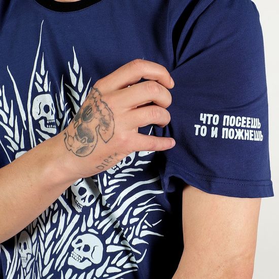 Футболка HOOK Серп Navy