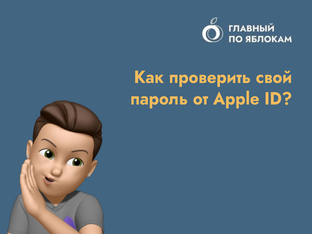 Как проверить свой пароль от Apple ID?