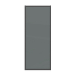 Боковая стенка Grossman Style 200.K33.05.100.21.10 (100х195) черный матовый,стекло тонированное, 1 место