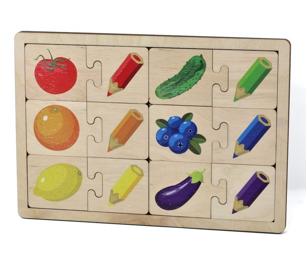 Игра развивающая деревянная "Цвета" (Т-Ц)