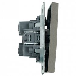 Выключатель одноклавишный без рамки Stekker Эмили 49917