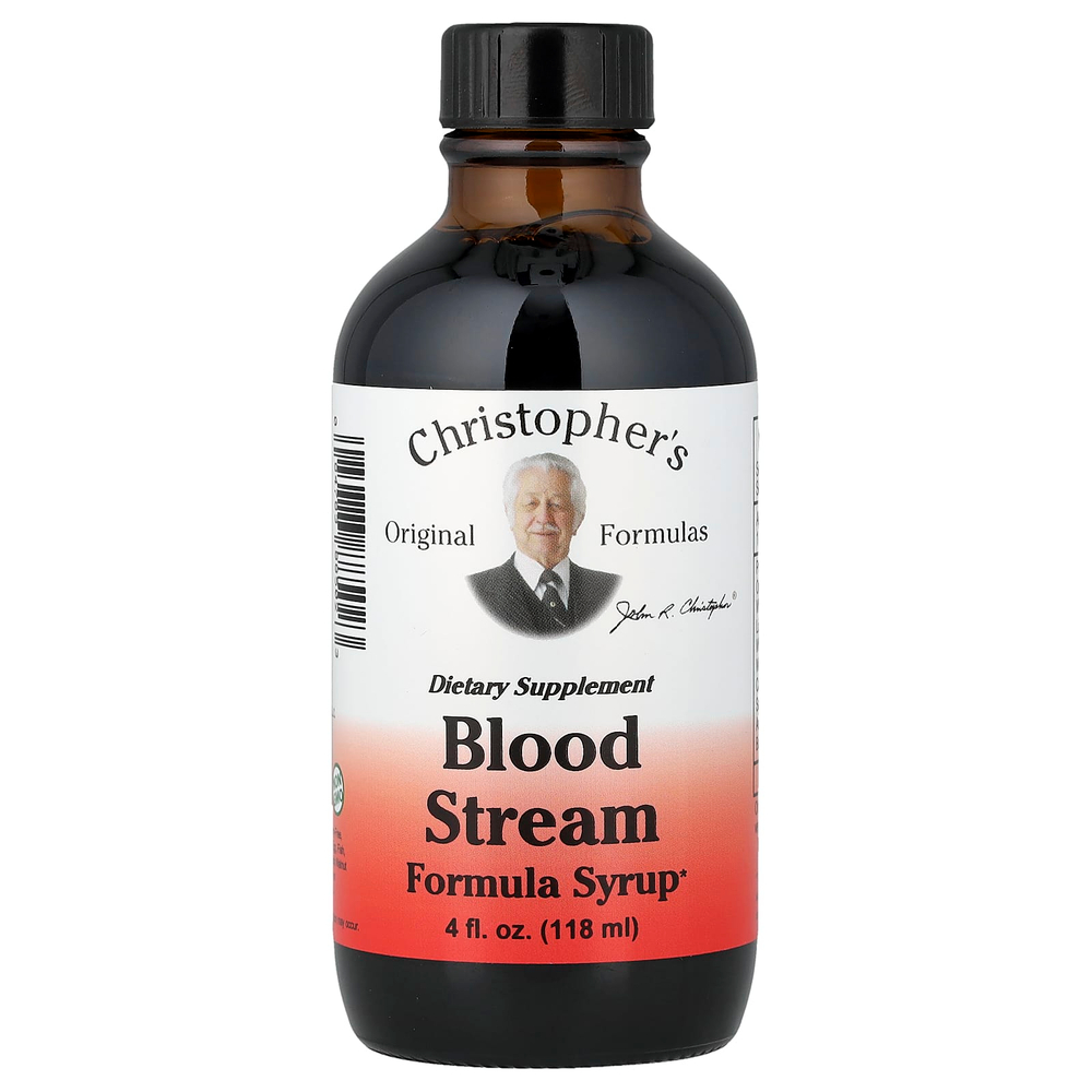 Christopher's Original Formulas, Сироп с формулой Blood Stream, 118 мл (4 жидк. унц.)